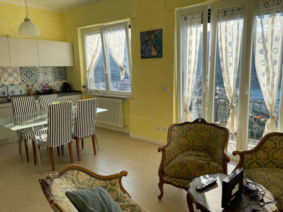 Ocean View Villa With Fast Wi-Fi And Elevator To Town Levanto Bagian luar foto